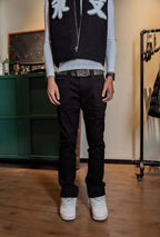 TGFCLUB Basic Slim Fit Flared Pants