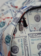TGFCLUB Graffiti Dollar Bill All Over Printed Backpack