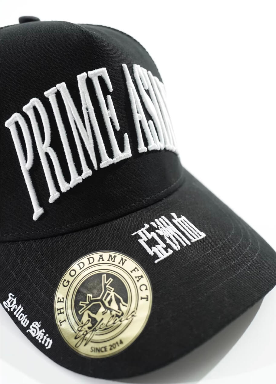 TGFCLUB PRIME ASIAN Embroidered Adjustable Trucker Hat