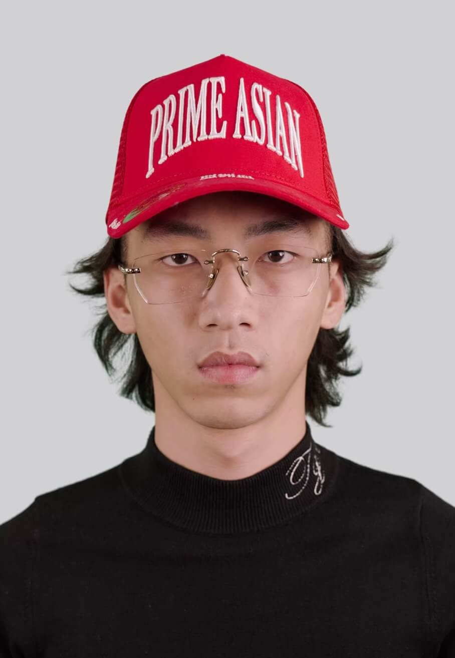 TGFCLUB PRIME ASIAN Embroidered Adjustable Trucker Hat