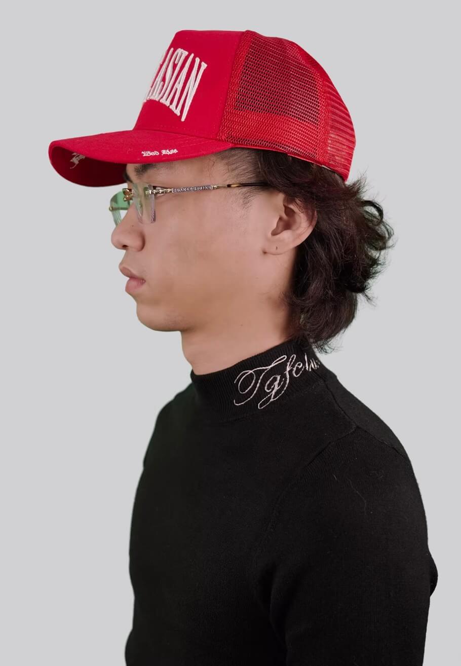 TGFCLUB PRIME ASIAN Embroidered Adjustable Trucker Hat