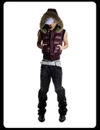 Night Lab All Over Sequined Distressed Jeans