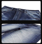 Night Lab Rock Studded Whisker Washed Flared Jeans