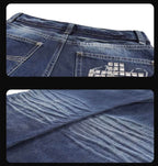 Night Lab Rock Studded Whisker Washed Flared Jeans