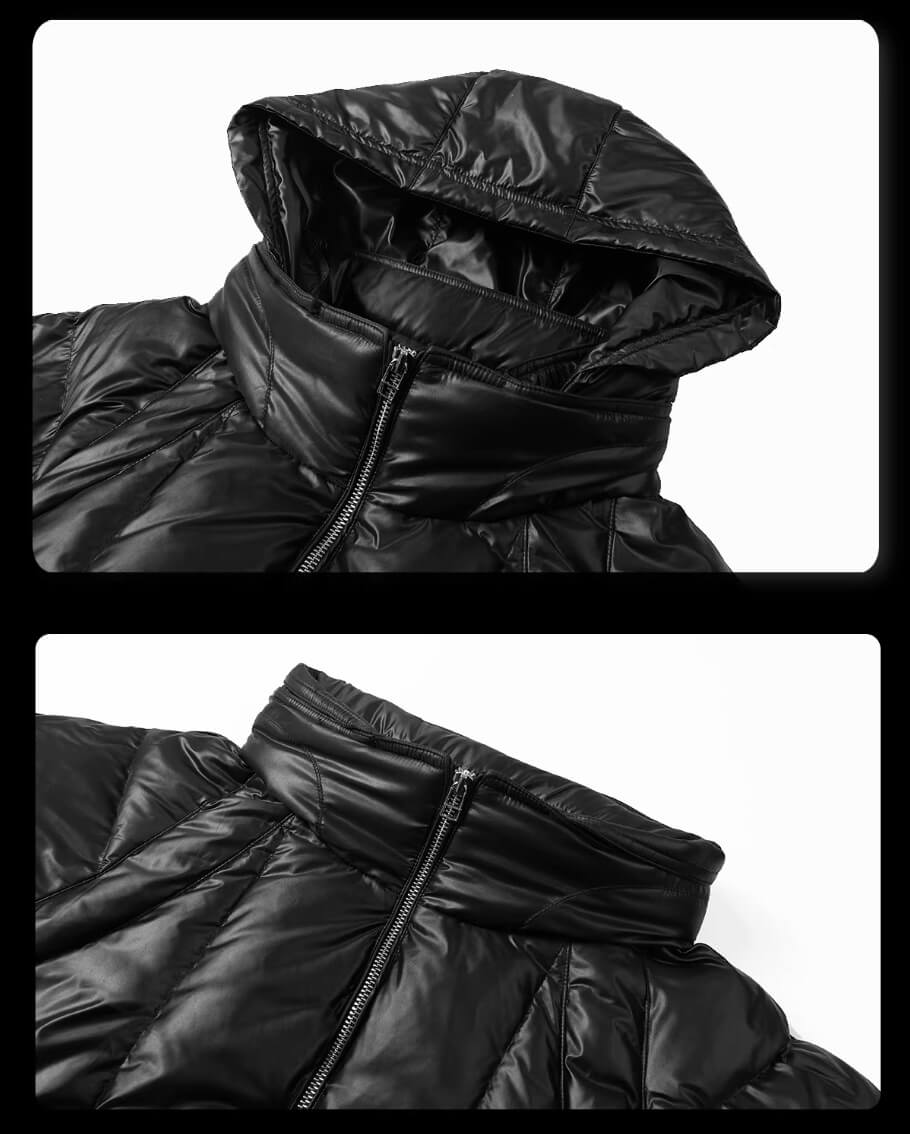 Night Lab Slim Fit Hooded Down Jacket