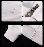 Night Lab Studded Rhinestone Zip Up Hoodie