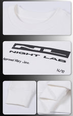 Night Lab NL Crack Print Sweatshirt
