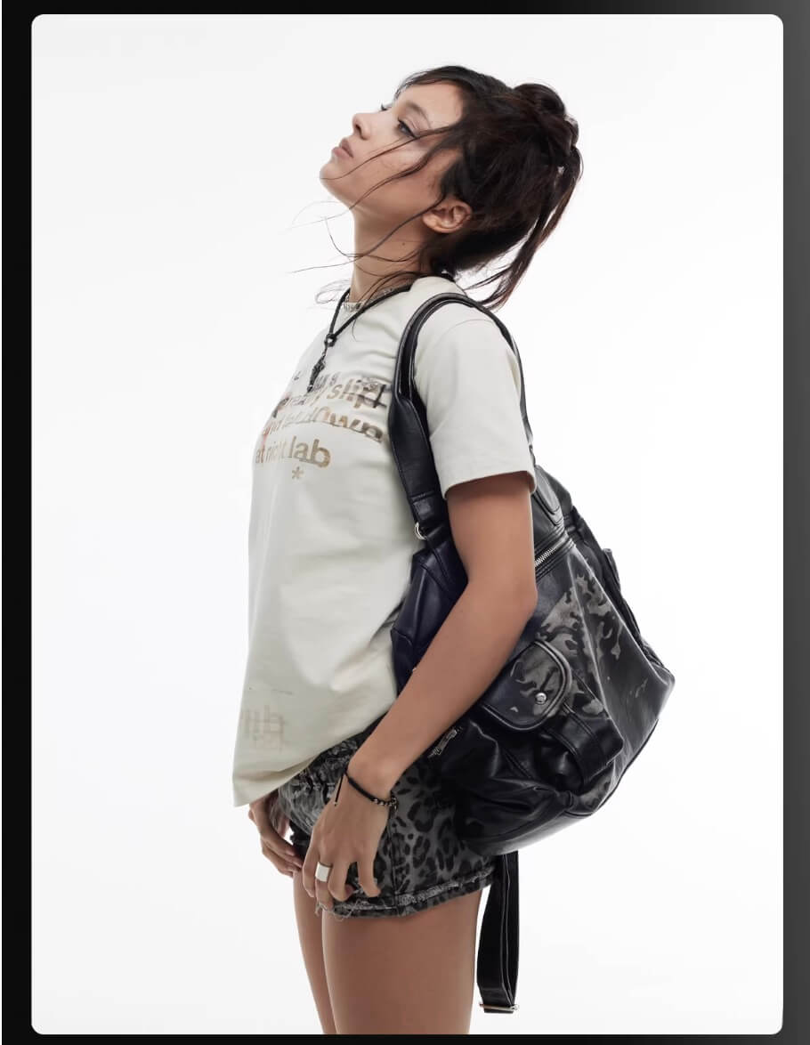 Night Lab Distorted Star Graphic Tee