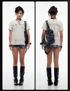 Night Lab Distorted Star Graphic Tee