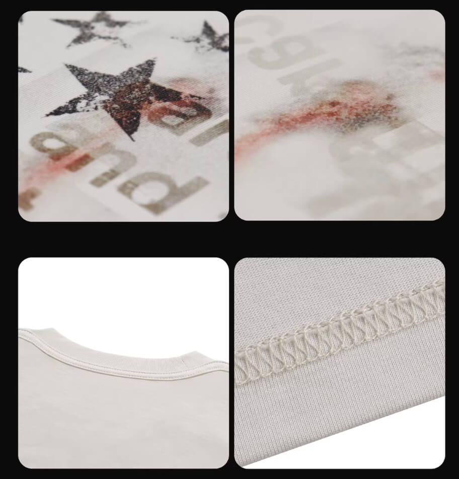 Night Lab Distorted Star Graphic Tee