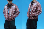 EVETS Plaid Detachable Hood Jacket