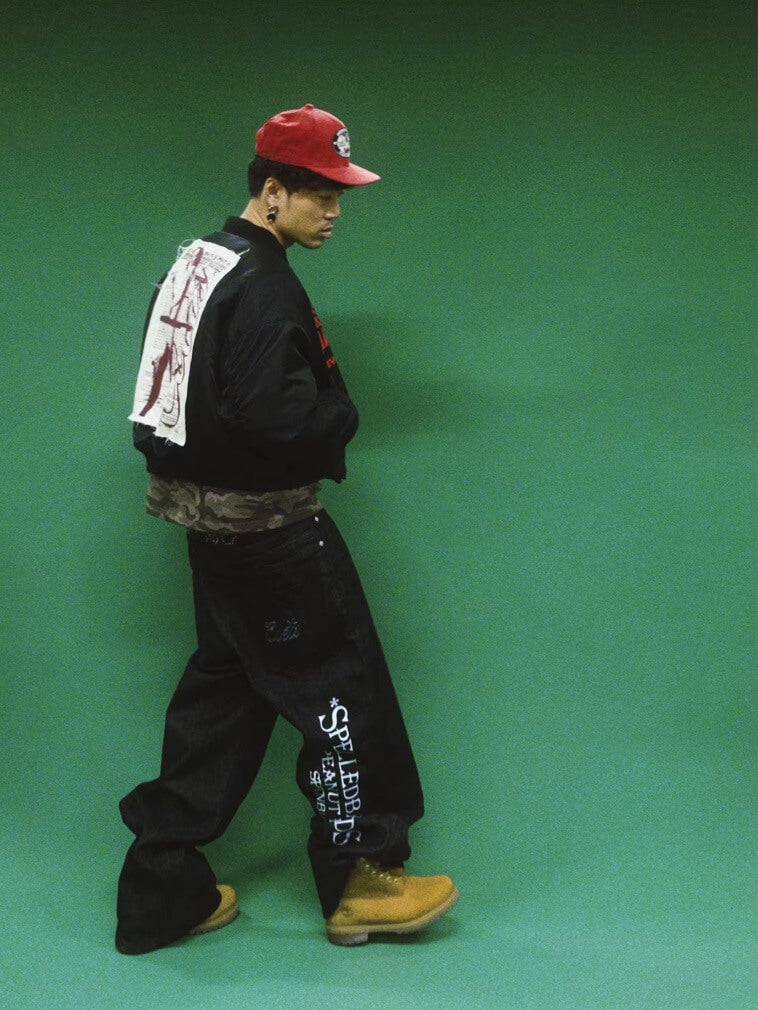 EVETS Black MA-1 Bomber Jacket