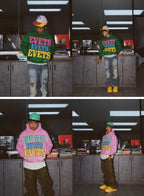EVETS Foam Logo Graphic Hoodie