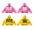 EVETS Old Dirty Graphic Zip Up Hoodie