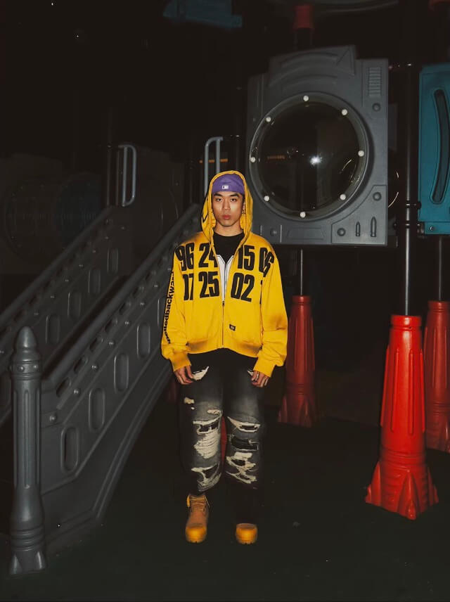 EVETS Old Dirty Graphic Zip Up Hoodie