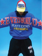 EVETS PEANUT ENTHUS Foam Print Hoodie