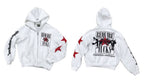 EVETS No Rules Star Graphic Zip Up Hoodie