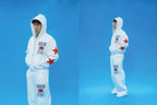 EVETS No Rules Star Graphic Zip Up Hoodie