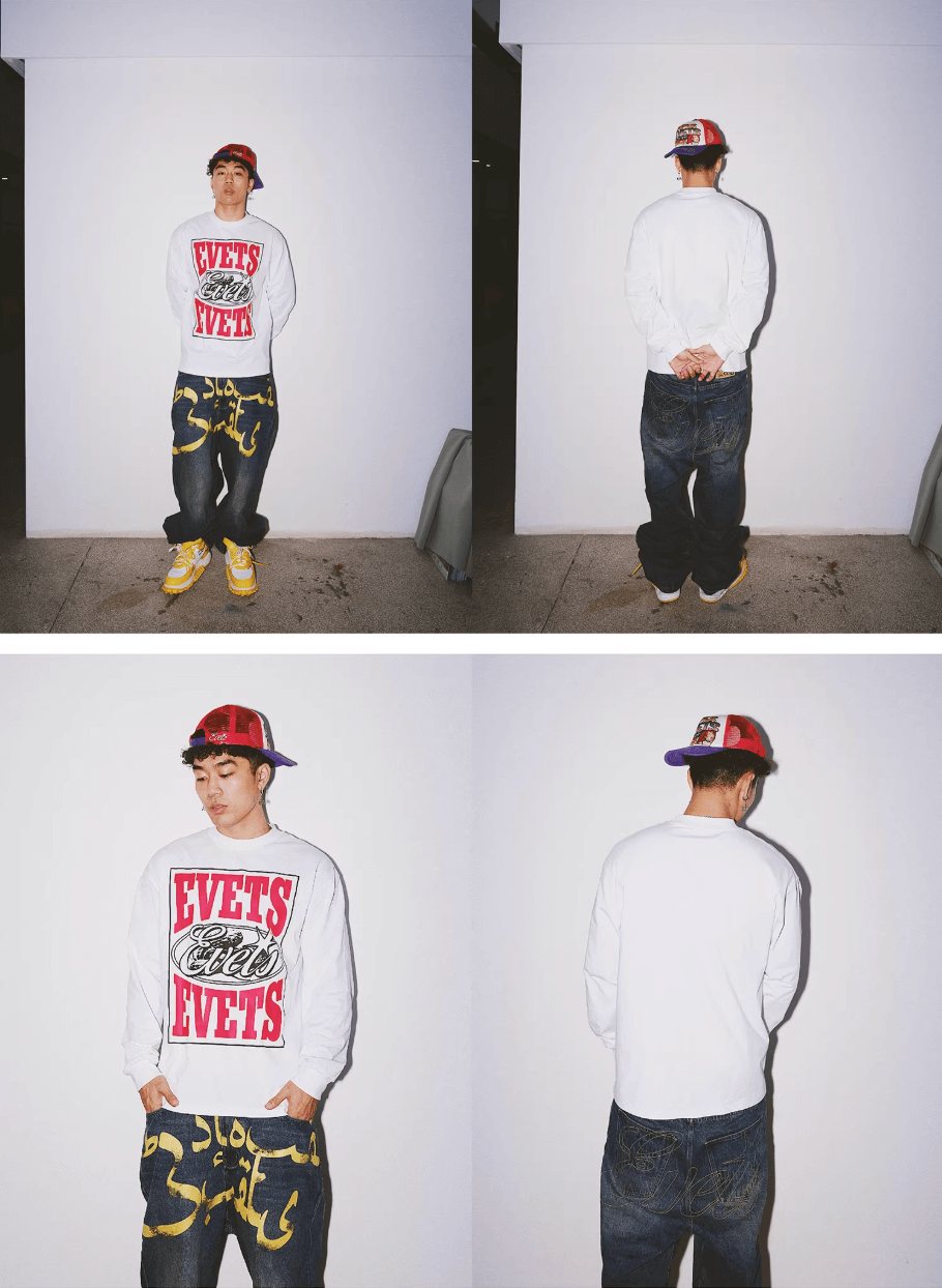 EVETS Graphic Logo Long Sleeve Tee