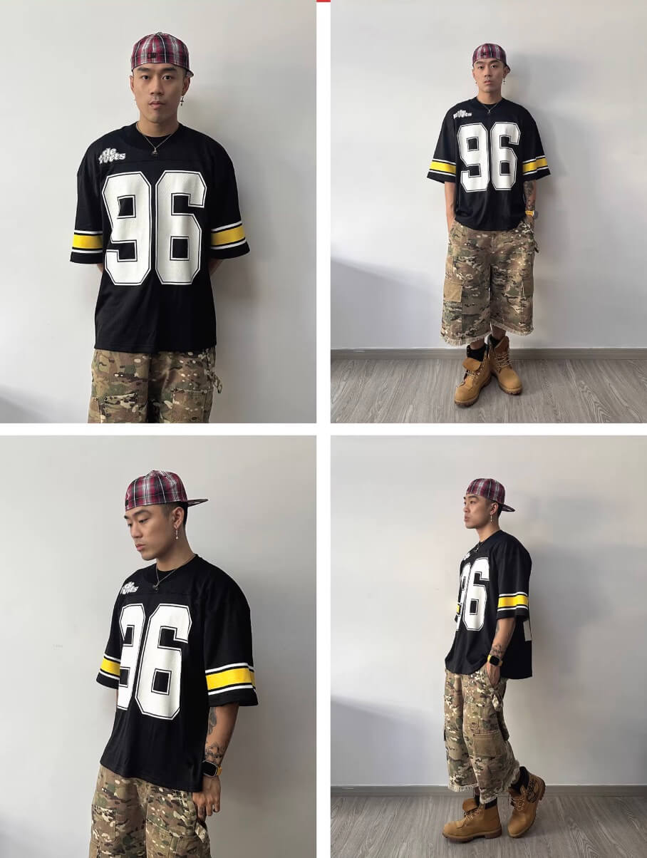 EVETS Football Mesh Jersey