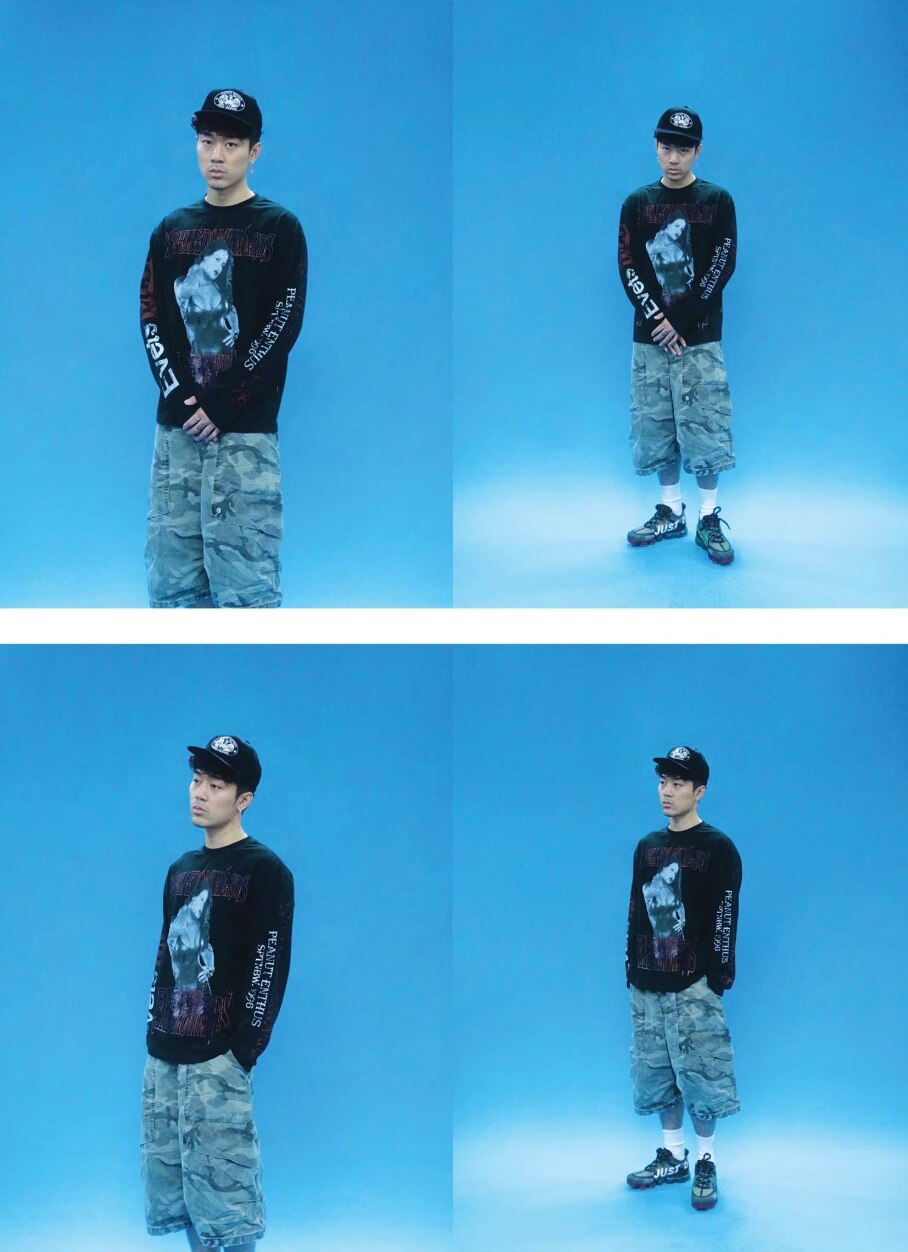 EVETS Vintage Rock Music Graphic Long Sleeve Tee