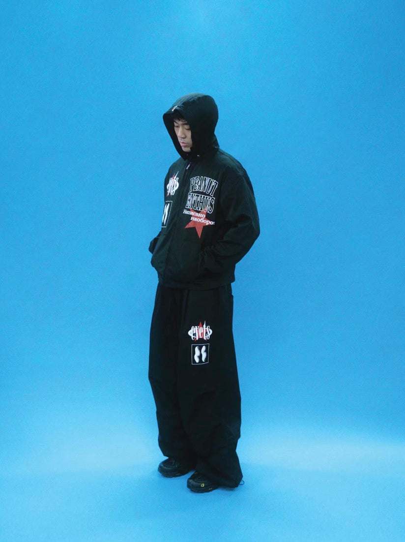 EVETS Pleated Baggy Paratrooper Pants