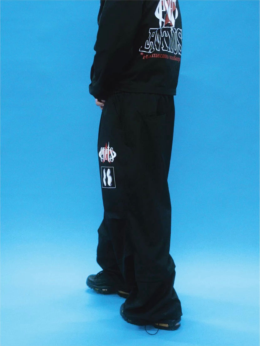 EVETS Pleated Baggy Paratrooper Pants