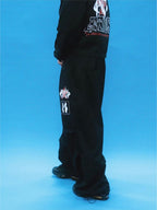 EVETS Pleated Baggy Paratrooper Pants