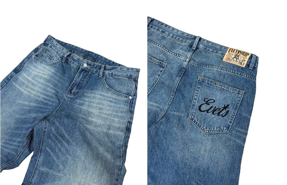 EVETS Vintage Blue Wash Jeans