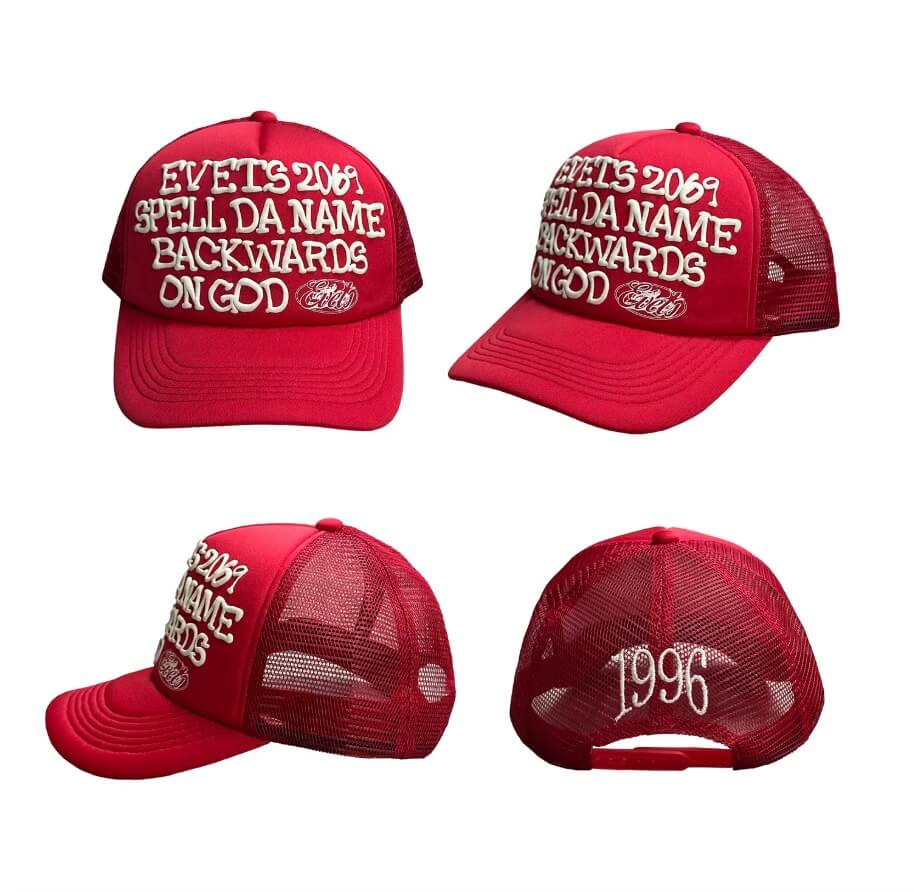 EVETS Foam Letter Trucker Hat