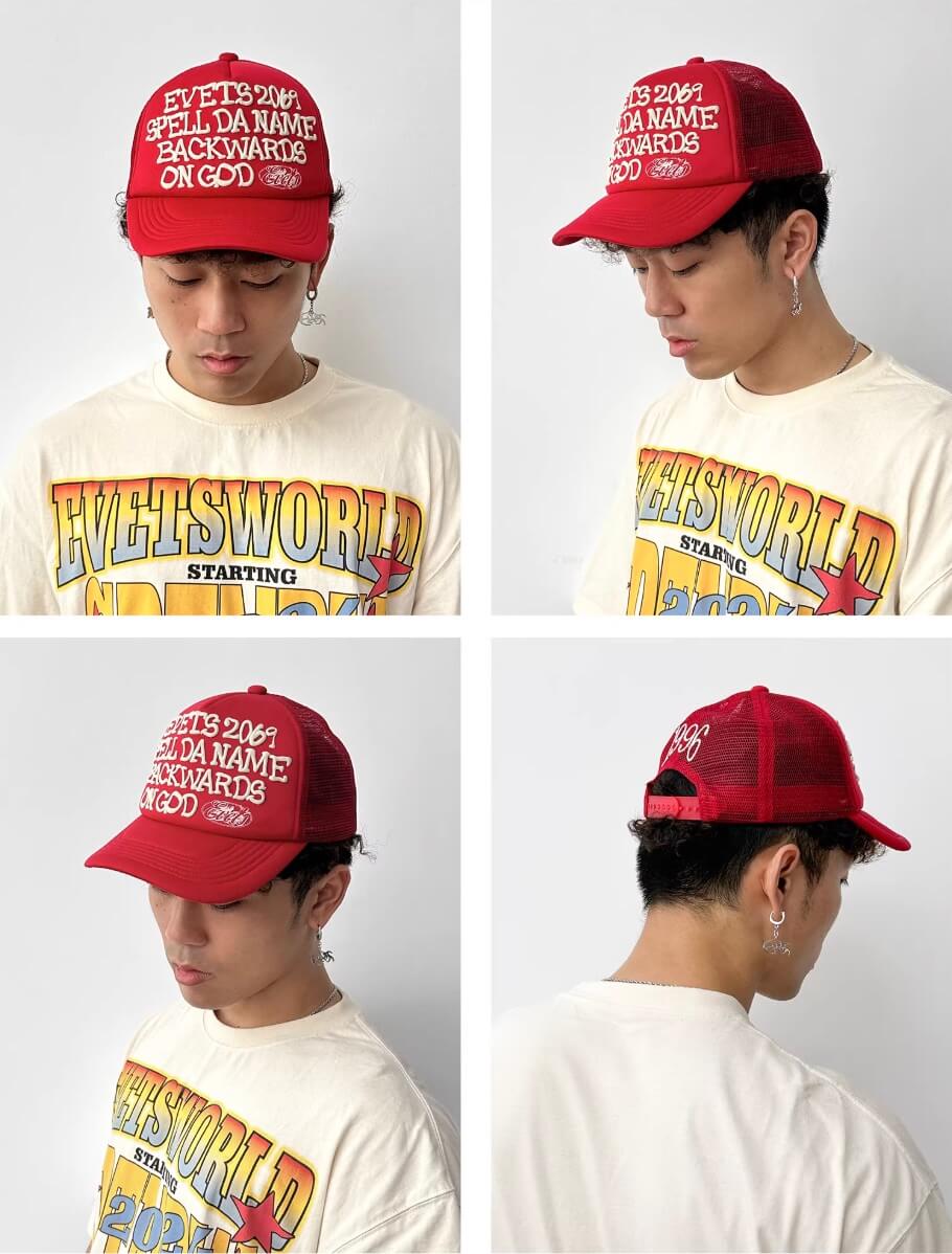 EVETS Foam Letter Trucker Hat