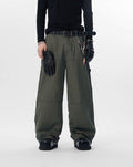 JHYQ 3D Layered Baggy Work Pants