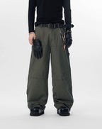 JHYQ 3D Layered Baggy Work Pants