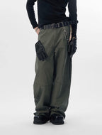 JHYQ 3D Layered Baggy Work Pants