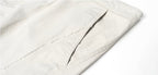 JHYQ Vintage Aged Raw Edge Baggy Work Pants