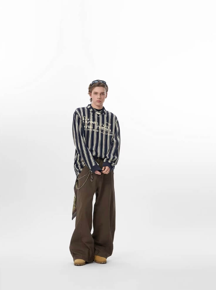 JHYQ 3D Cut Vintage Washed Work Pants