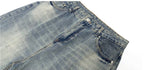 JHYQ Vintage Washed Distressed Jeans