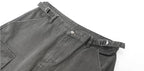JHYQ Distressed Bamboo Cotton Cargo Work Pants
