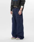 JHYQ Distressed Bamboo Cotton Cargo Work Pants