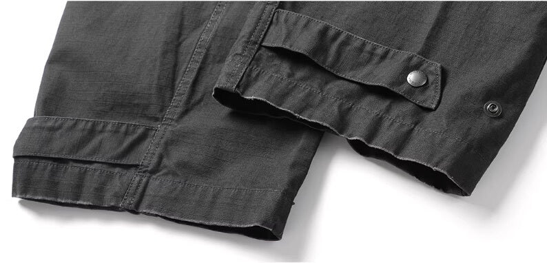 JHYQ Distressed Multi Pocket Baggy Cargo Pants