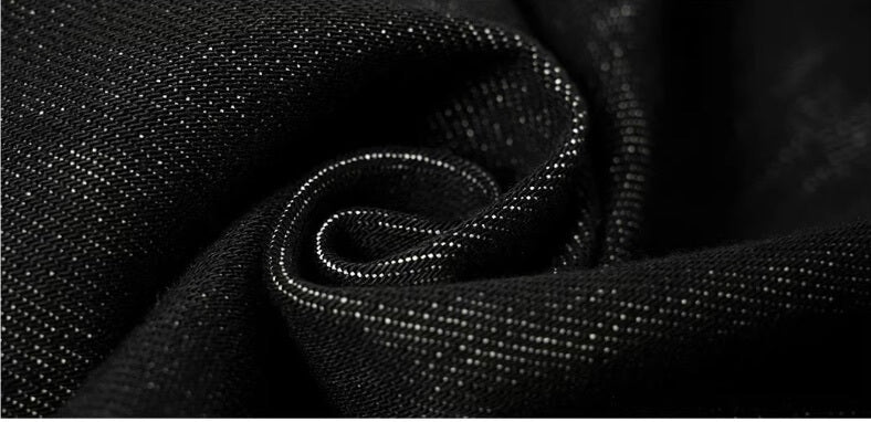 JHYQ Black Machete Baggy Jeans