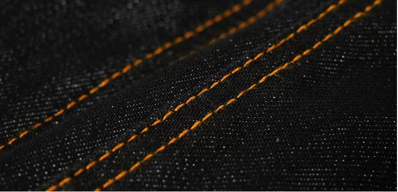 JHYQ Black Machete Baggy Jeans