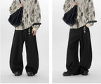 JHYQ Machete Draped Baggy Suit Pants