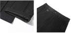 JHYQ 3D Pleated Draped Baggy Suit Pants