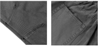 JHYQ Large Multi Pocket Washed Baggy Cargo Pants
