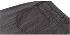 JHYQ Pinstripe Pleated Baggy Jeans