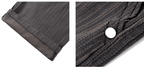 JHYQ Pinstripe Pleated Baggy Jeans
