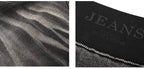JHYQ Black Washed Lightning Burst Fade Jeans