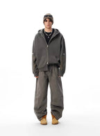 JHYQ Washed 3D Seam Baggy Work Jeans