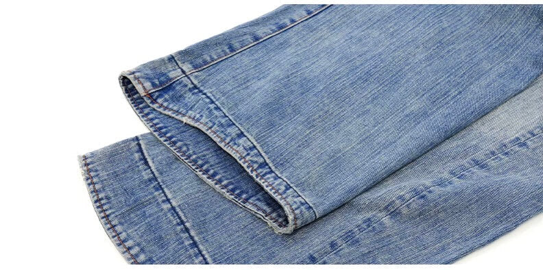 JHYQ Vintage Washed Patchwork Baggy Jeans